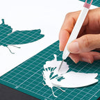 Kasanni Akcesoria do plotera 6 sztuk Narzędzie do usuwania siatki Ploter DIY Narzędzie do plotera do scrapbookingu, Silhouette